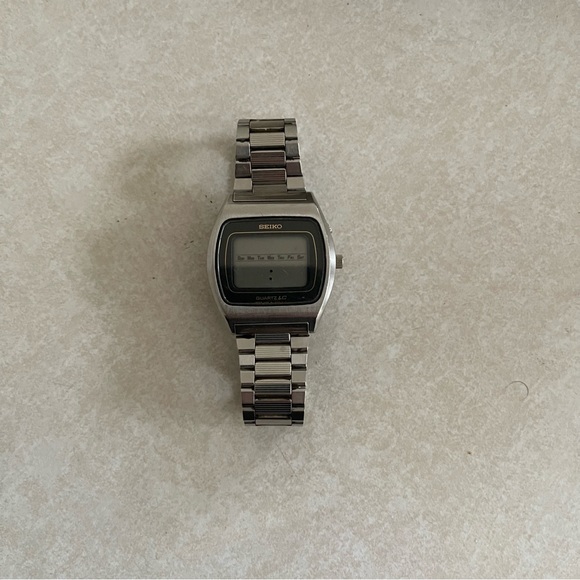 Seiko Accessories Rare Vintage Seiko 395029 Quartz Lc Mens Dual